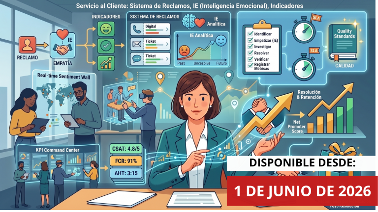 Servicio al Cliente (Sistema de Reclamos, IE, Indicadores)